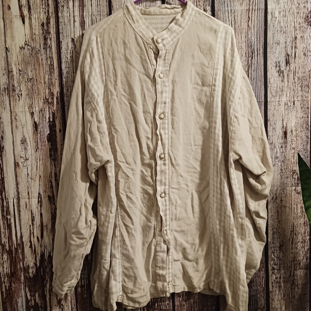 Men's tan shirt - Picture 2 of 7